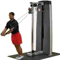 Body Solid Body-Solid “Pro Dual” Pulldown Multigym -Sports-Fitness Equipment 133 2201