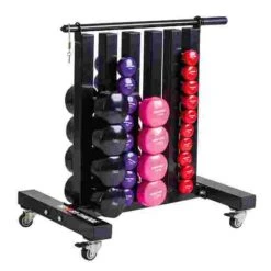Sport-Thieme Mobile Storage Rack For Fitness Dumbbells -Sports-Fitness Equipment 145 7634